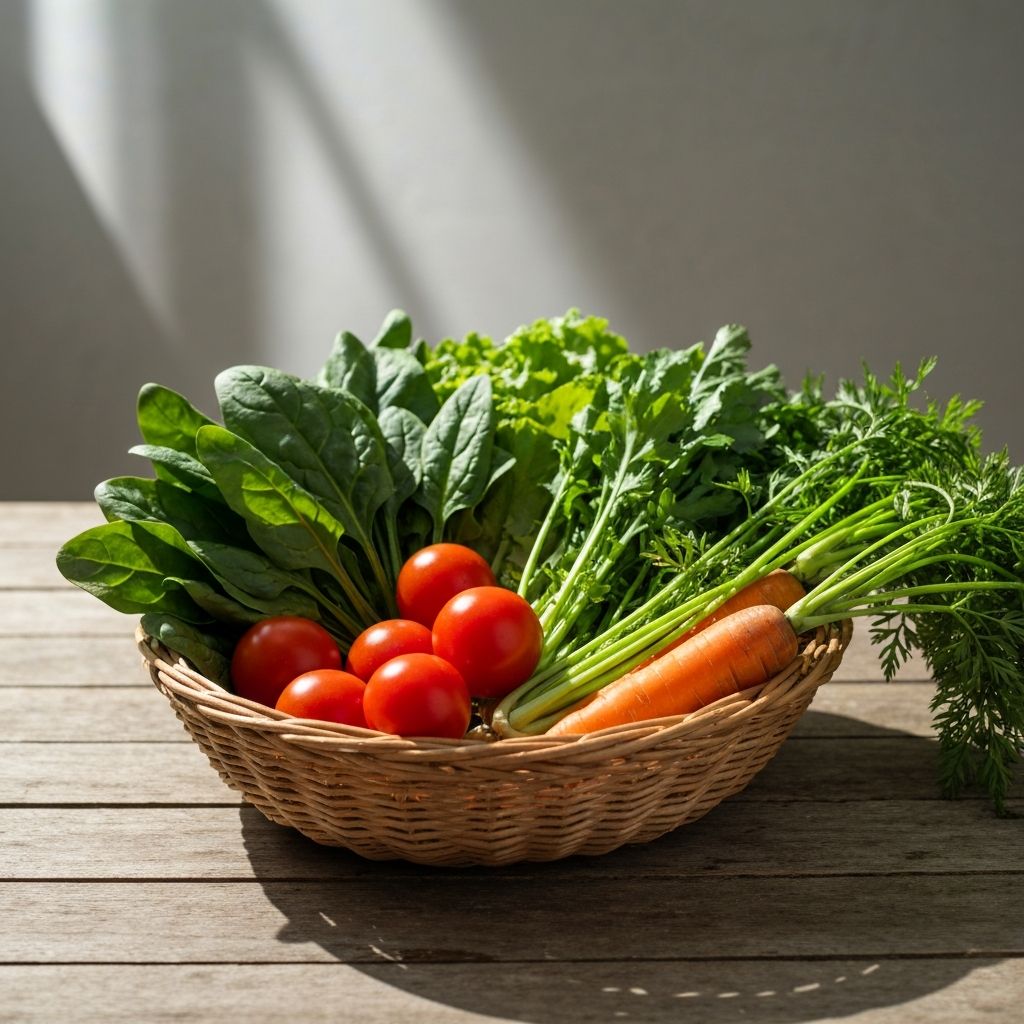 Fresh vegetables