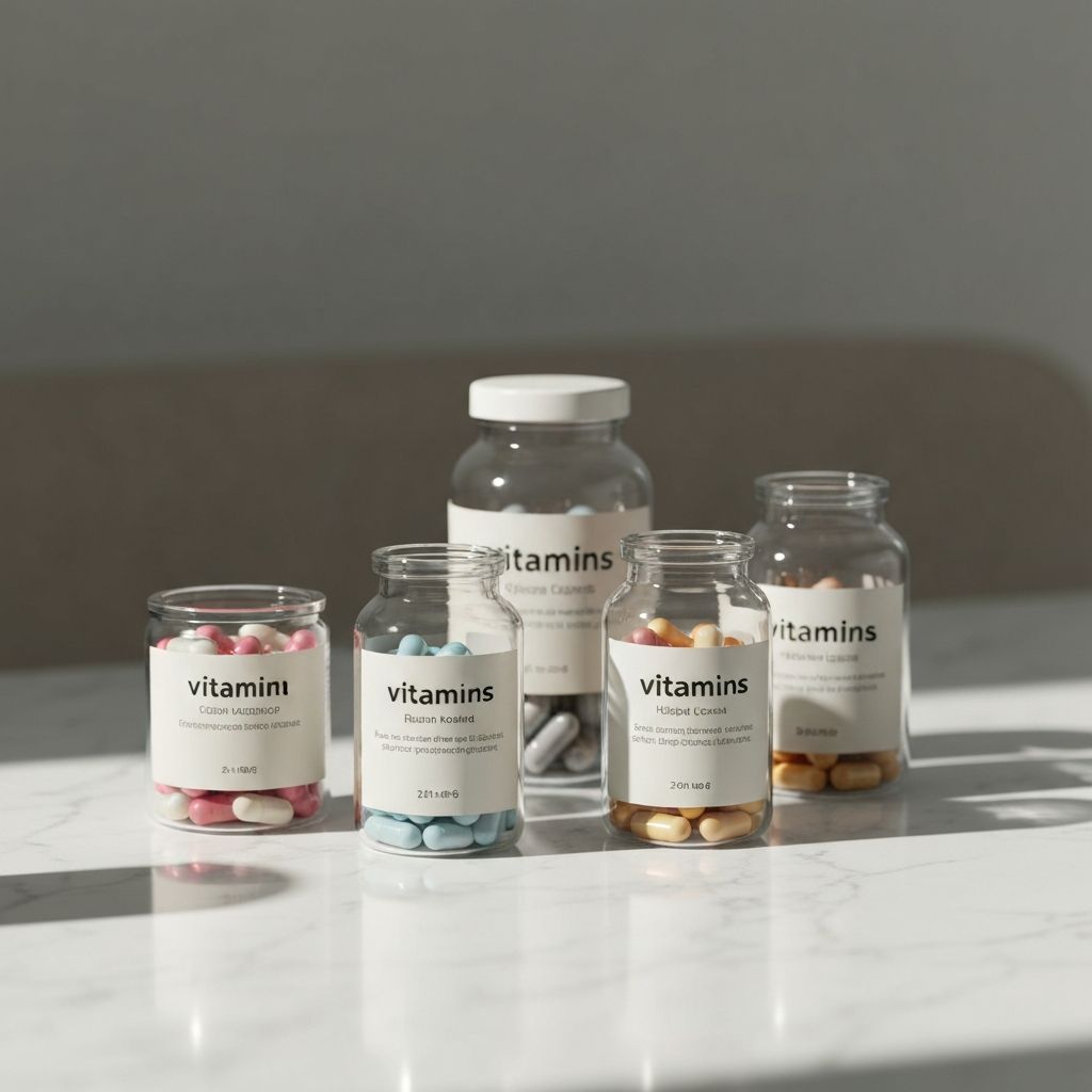 Vitamin containers